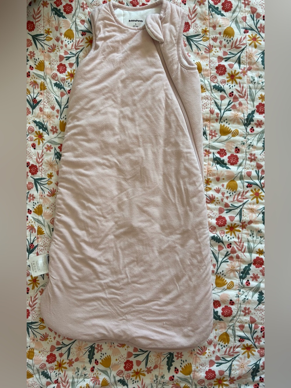 Soft Light Pink Baby Sleep Sack